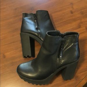 Candies Platform Heeled Boots